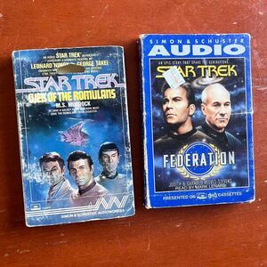 Star Trek Audiobook Cassette tapes Tng